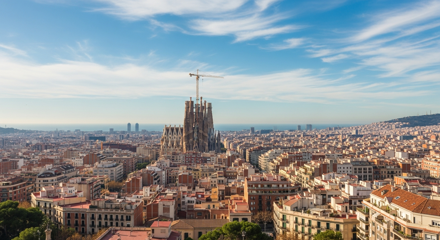 Barcelona cityscape